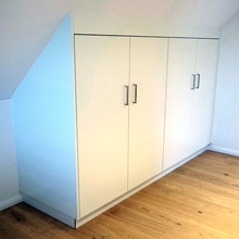 Einbauschrank MDF weiß